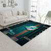 miami dolphins carpet living room rug floor rug regtangle carpet home decor ver 1267