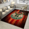 milwaukee bucks rug living room carpet regtangle carpet floor decor home decor ver 511