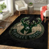 milwaukee bucks rug living room carpet regtangle carpet floor decor home decor ver 514