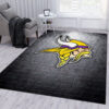 minnesota vikings area rug bathroom rug floor rug regtangle carpet home decor ver 1310