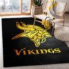 minnesota vikings area rug bathroom rug floor rug regtangle carpet home decor ver 1314