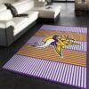 Minnesota Vikings Area Rug NFL Area Rug Kitchen Rug Indoor Rug Rectangle Carpet 3 minnesota vikings area rug living room rug floor rug regtangle carpet home decor ver 1326