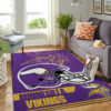 minnesota vikings carpet living room rug floor rug regtangle carpet home decor ver 1342