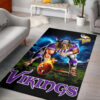 Minnesota Vikings Rug NFL Area Rug Bedroom Rug Indoor Indoor Rug Rectangle Carpet 4 minnesota vikings rug living room rug floor rug regtangle carpet home decor ver 1367