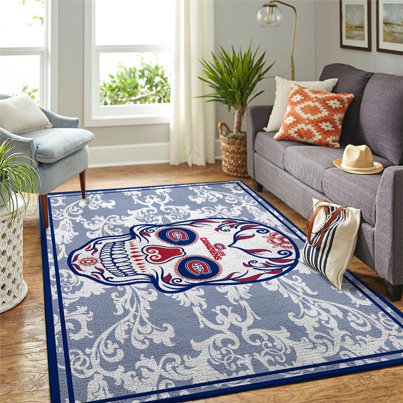 Montreal Canadiens Rug NHL Area Rug Bathroom Rug Indoor Indoor Rug Rectangle Carpet