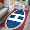 montreal canadiens rug living room carpet regtangle carpet floor decor home decor ver 181