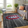 Montreal Canadiens Rug NHL Area Rug Dining Room Rug Indoor Rug Rectangle Carpet 3 montreal canadiens rug living room carpet regtangle carpet floor decor home decor ver 200