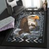 native land bedroom rugs native american eagle rug