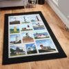 nautical indoor outdoor rugs lighthouse rug