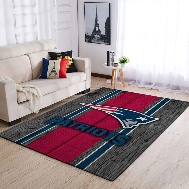 New England Patriot Rug NFL Area Rug Bedroom Area Rug Indoor Rugs Rectangle Carpet