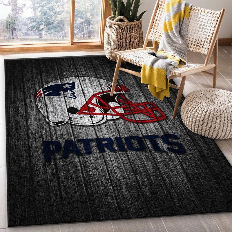 New England Patriot Area Rug NFL Area Rug Bathroom Rugs Indoor Rug Rectangle Carpet