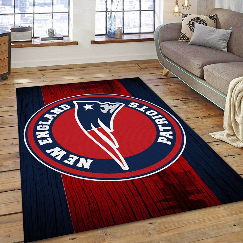 New England Patriot Area Rug NFL Area Rug Bathroom Rugs Indoor Indoor Rug Rectangle Carpet