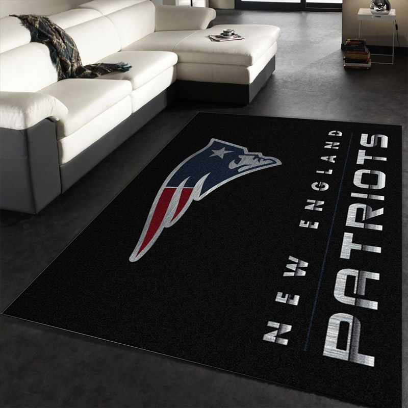 New England Patriot Area Rug NFL Area Rug Kitchen Rug Indoor Rug Rectangle Carpet