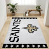 new orleans saints rug bathroom rug floor rug regtangle carpet home decor ver 1484