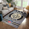 new orleans saints rug bathroom rug floor rug regtangle carpet home decor ver 1485