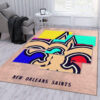 new orleans saints rugs bathroom rug floor rug regtangle carpet home decor ver 1502