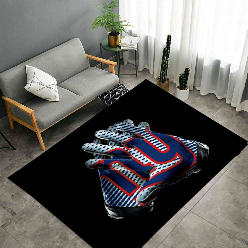 New York Giants Area Rug NFL Area Rug Bedroom Area Rug Indoor Rug Rectangle Carpet