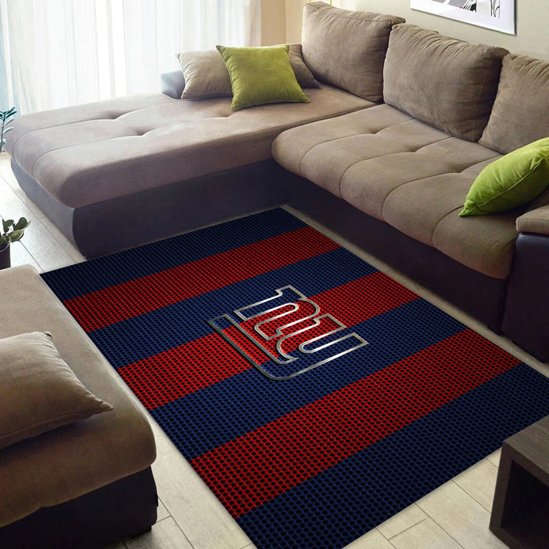 New York Giants Area Rug NFL Area Rug Bathroom Rugs Indoor Indoor Rug Rectangle Carpet