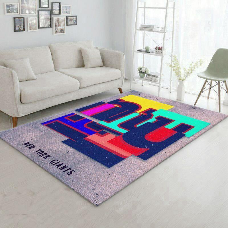 New York Giants Rug NFL Area Rug Bathroom Rugs Indoor Rug Rectangle Carpet
