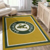 Oakland Athletics Area Rug MLB Area Rug Dining Room Rug Indoor Rugs Rectangle Carpet 4 oakland athletics rug living room carpet regtangle carpet floor decor home decor ver 274