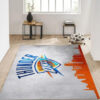 oklahoma city thunder rug living room carpet regtangle carpet floor decor home decor ver 597