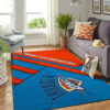 oklahoma city thunder rug living room carpet regtangle carpet floor decor home decor ver 609