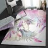 one horned horse outdoor carpet spirit unicorn rug