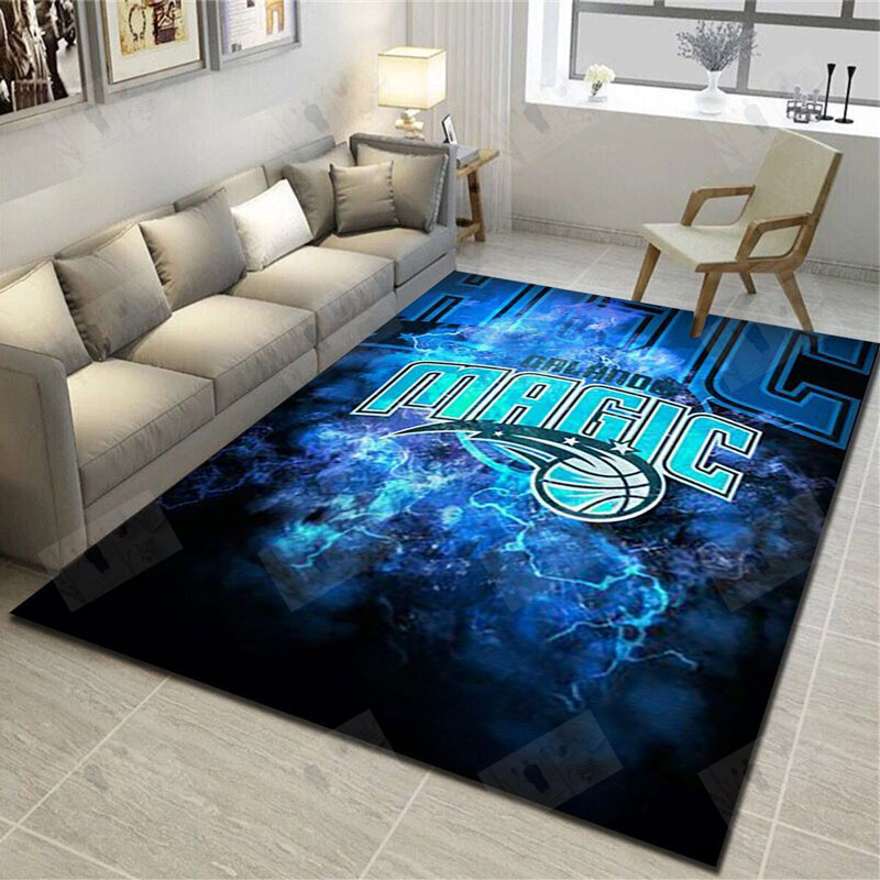 Orlando Magic Rug NBA Area Rug Living Room Rug Indoor Rug Rectangle Carpet