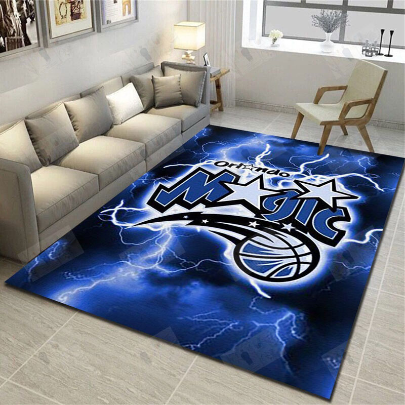 Orlando Magic Area Rug NBA Area Rug Kitchen Rug Indoor Rugs Rectangle Carpet