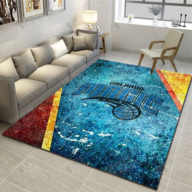 Orlando Magic Area Rug NBA Area Rug Living Room Area Rug Indoor Rug Rectangle Carpet