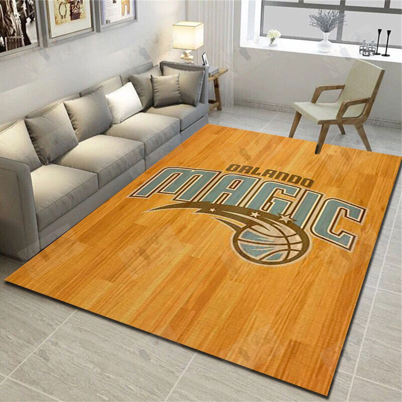 Orlando Magic Rug NBA Area Rug Dining Room Rugs Indoor Indoor Rugs Rectangle Carpet