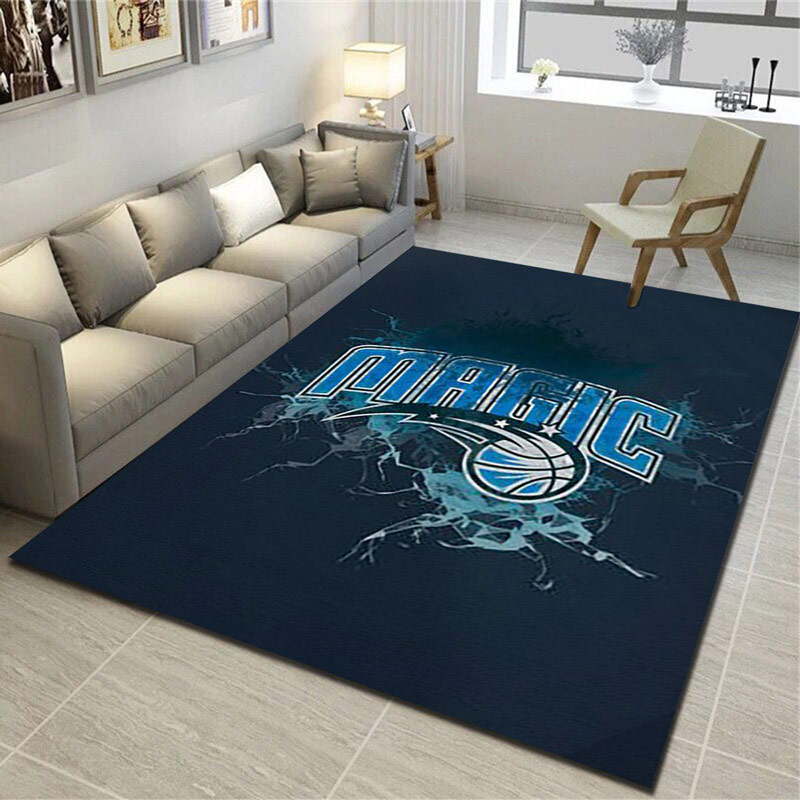 Orlando Magic Area Rug NBA Area Rug Kitchen Rug Indoor Indoor Rug Rectangle Carpet