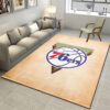 philadelphia 76ers rug living room carpet regtangle carpet floor decor home decor ver 651