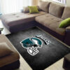 philadelphia eagles area rug bathroom rug floor rug regtangle carpet home decor ver 1632