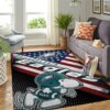 philadelphia eagles area rug living room rug floor rug regtangle carpet home decor ver 1646
