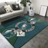 Philadelphia Eagles Area Rug NFL Area Rug Dining Room Rug Indoor Rug Rectangle Carpet 4 philadelphia eagles carpet living room rug floor rug regtangle carpet home decor ver 1664