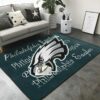 philadelphia eagles carpet living room rug floor rug regtangle carpet home decor ver 1665