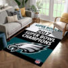 Philadelphia Eagles Area Rug NFL Area Rug Dining Room Rug Indoor Rugs Rectangle Carpet 4 philadelphia eagles rug living room rug floor rug regtangle carpet home decor ver 1686