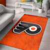 philadelphia flyers rug living room carpet regtangle carpet floor decor home decor ver 224