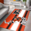 philadelphia flyers rug living room carpet regtangle carpet floor decor home decor ver 227