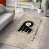 philadelphia flyers rug living room carpet regtangle carpet floor decor home decor ver 231