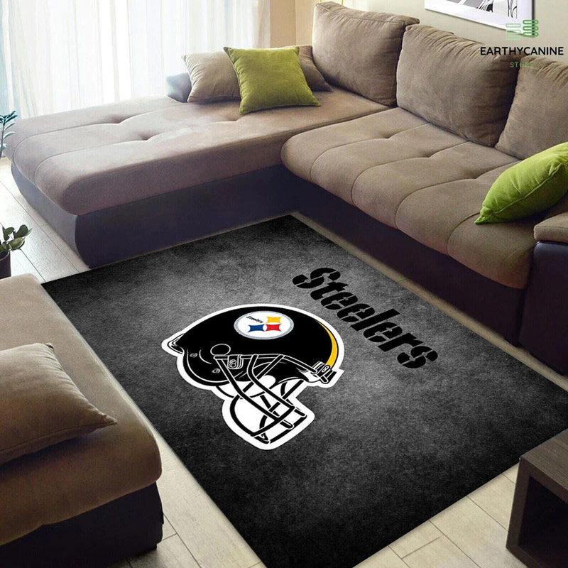 Pittsburgh Steelers Rug NFL Area Rug Bathroom Rugs Indoor Indoor Rugs Rectangle Carpet