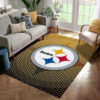 pittsburgh steelers rug bathroom rug floor rug regtangle carpet home decor ver 1730