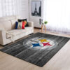 pittsburgh steelers rug bathroom rug floor rug regtangle carpet home decor ver 1733