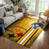 pittsburgh steelers rug living room rug floor rug regtangle carpet home decor ver 1734