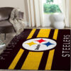 pittsburgh steelers rug living room rug floor rug regtangle carpet home decor ver 1736