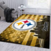 Pittsburgh Steelers Rug NFL Area Rug Living Room Rug Indoor Rugs Rectangle Carpet 4 pittsburgh steelers rug living room rug floor rug regtangle carpet home decor ver 1742