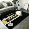 pittsburgh steelers rugs bathroom rug floor rug regtangle carpet home decor ver 1762