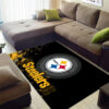 pittsburgh steelers rugs bathroom rug floor rug regtangle carpet home decor ver 1764