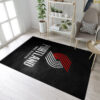 portland trail blazers rug living room carpet regtangle carpet floor decor home decor ver 693